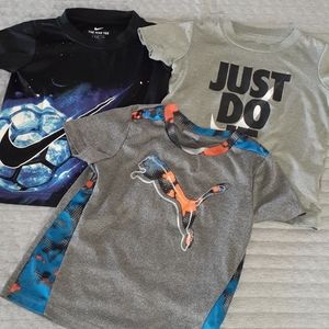3 dry fit shirts